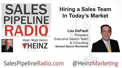 Sales Pipeline Radio - Matt Heinz & Lou DePaoli