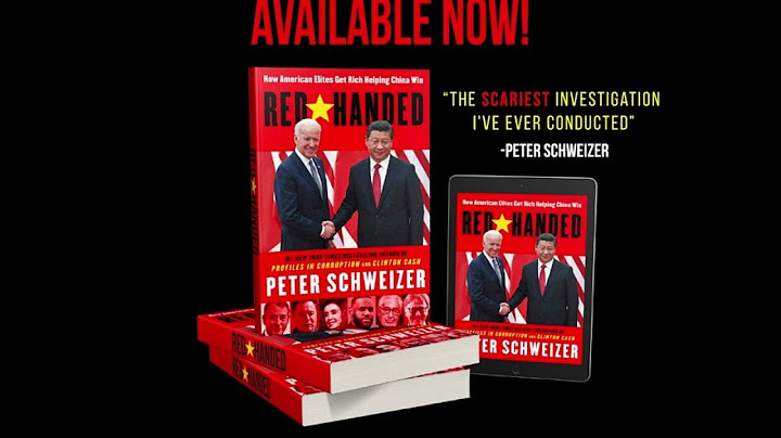 Levin on Peter Schweizer's book, 'Red-Handed': 'This is by far his best book'