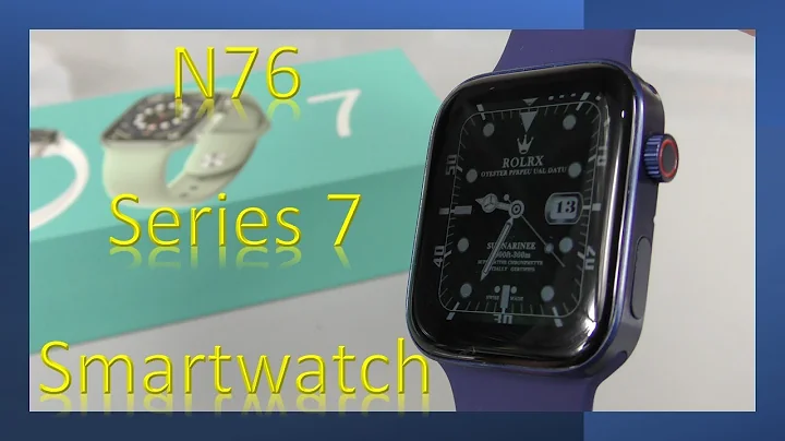 N76 Series 7 Smartwatch: Unboxing & Review, A New Design That Never Made It!!