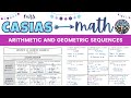 Arithmetic and Geometric Sequences Quiz