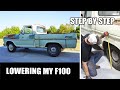 1969 F100 DJM Lowering Kit Installation