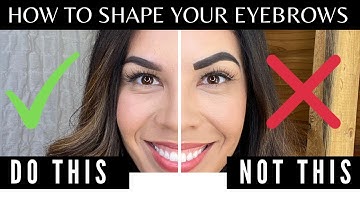 Eyebrow Tutorial: How to Shape Eyebrows With Anastasia Brow Pomade