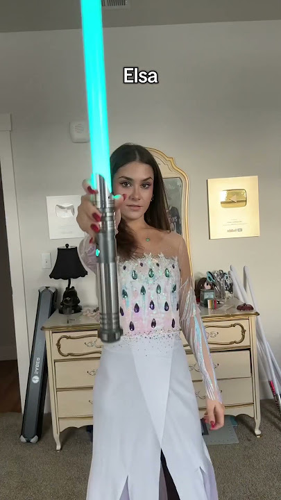Disney Princesses as Lightsabers Pt. 2 #sewing #starwarslightsaber #starwars
