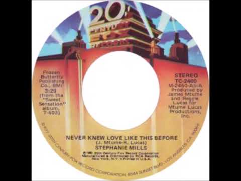 Stephanie Mills - "Never Knew Love Like This Before" (1980, single version)