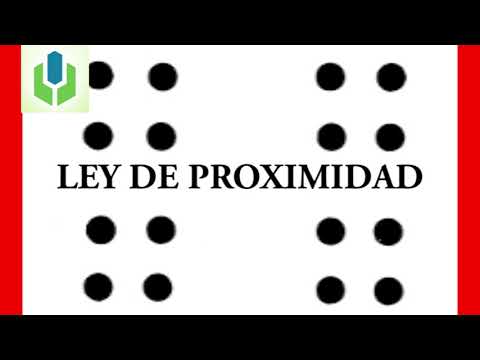 Psicología Gestalt - Ley de PROXIMIDAD