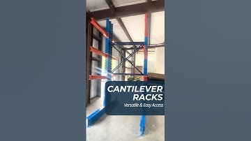 Cantilever Racks are perfect for long bulky items that require quick access