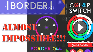 Level 31 - 50 [ BORDER MODE ] Color Switch Game Play