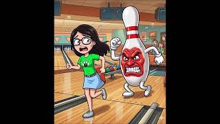 Janet Being Chased By The Ten Pin (30626B)