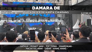 DAMARA DE Live KONSER MEIKARTA CIKARANG - 2025