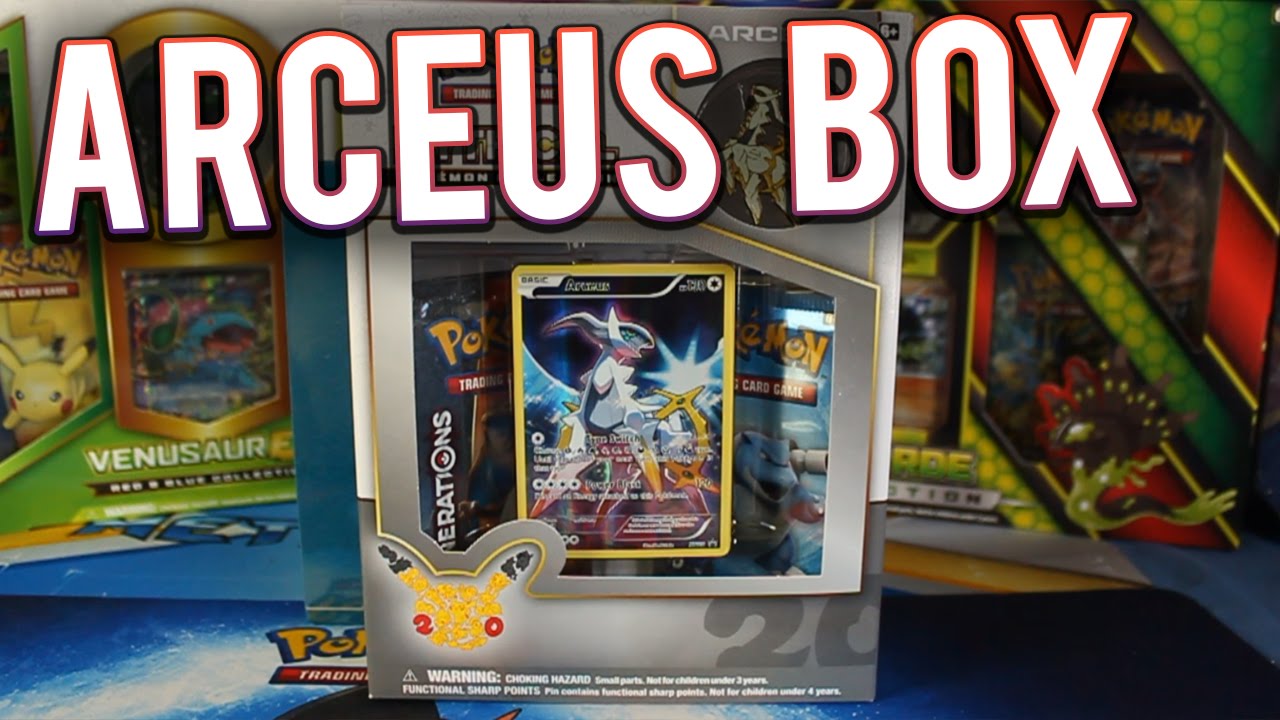 Pokemon Cards Arceus Mythical Collection Opening