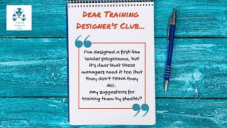 Training People by Stealth