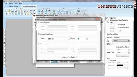 How to use Batch Processing Feature of DRPU Barcode Label Maker Software