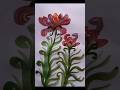 Flower painting idea #shorts #acrylicpainting