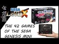 The 42 Games of the Sega Genesis Mini