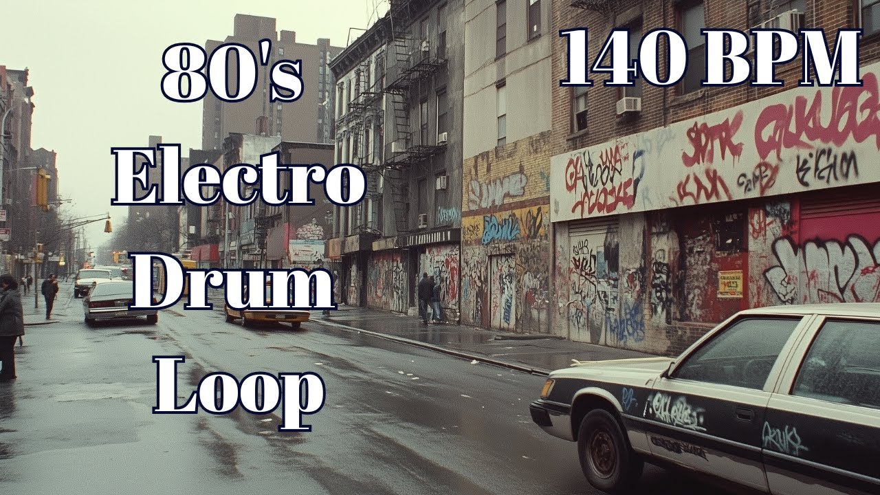 140 BPM 1980s Electro Drum Loop