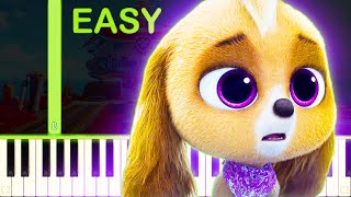 Video thumbnail of "LEARNING TO FLY | PAW Patrol: The Mighty Movie - EASY Piano Tutorial"