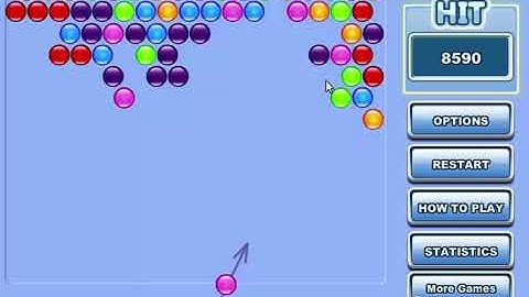 Bubble Hit - Walkthrough & Gameplay - Online Free Game at 123Games.App