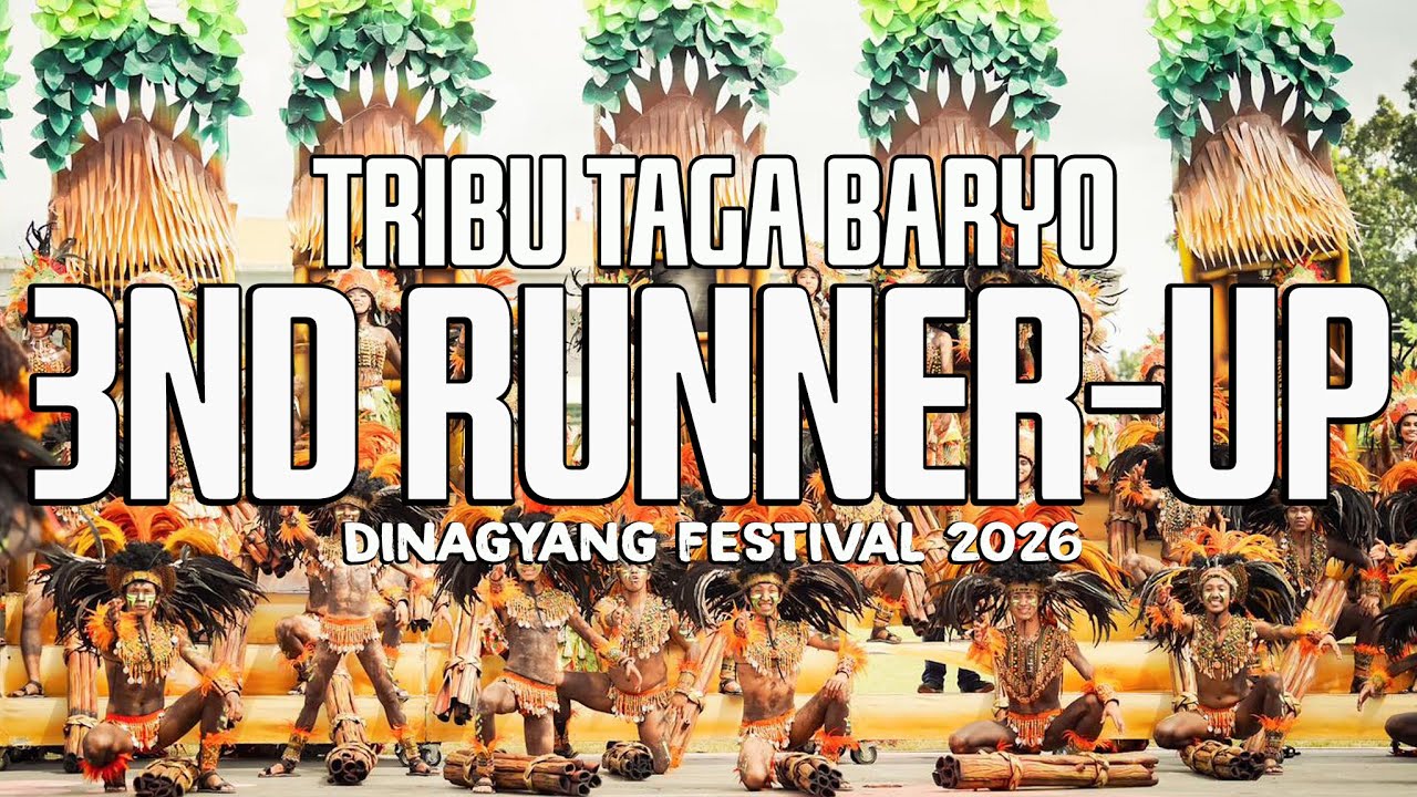 3rd Runner-up: Tribu Taga Baryo Drummers | Dinagyang Festival 2026 Tribes Competition