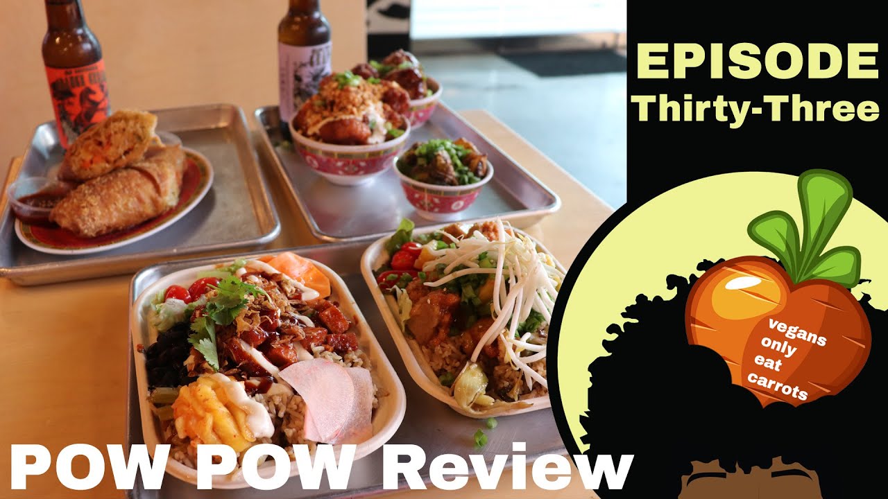 The Biggest Egg Rolls Ever (Pow Pow Review)