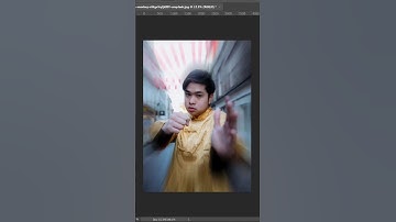 😍Zoom Burst Effect In Photoshop #shorts #photoshop