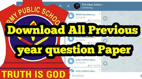 Download #armypublicschool previous year paper free APS army public school  2022 #awes #apscsb॥AWES॥