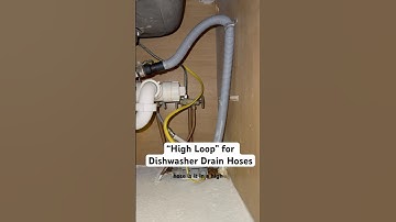 🚿 Why Your Dishwasher Drain Needs a High Loop | Quick DIY Fix and How To Instructions