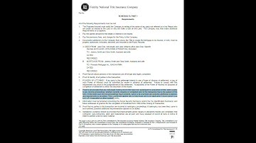 Understanding the Title Commitment