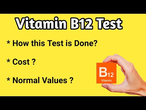 Video: Vitamine B-12-niveautest: Doel, Procedure En Resultaten