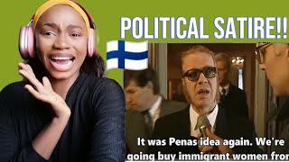 Foreigner Reaction To Kummeli - Pääministeri(Finnish Satire)