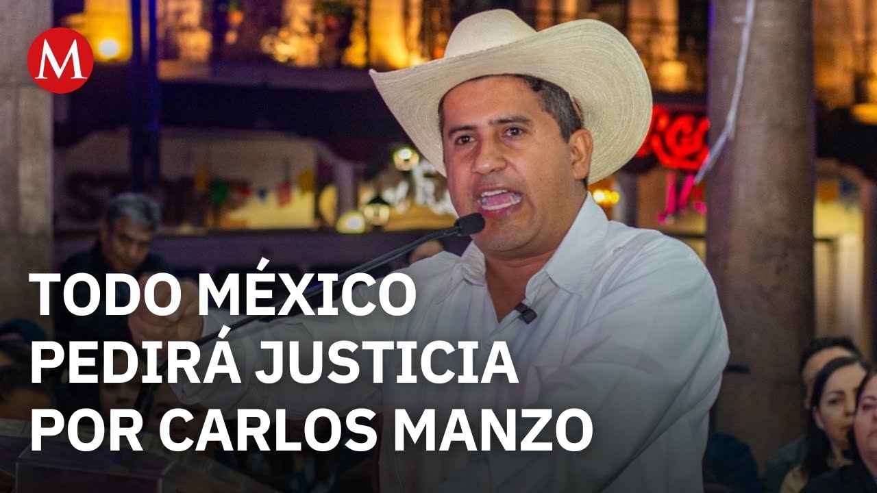 Convocan a marcha nacional y exigir justica por Carlos Manzo