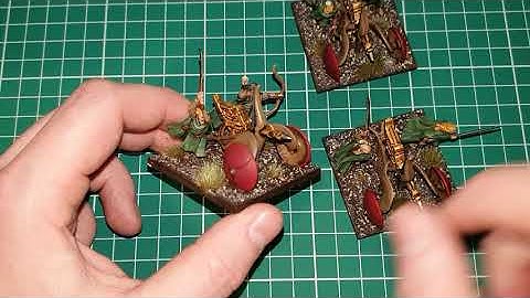 LotR based Kings of War Elf Army Update!