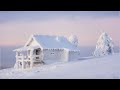 ❄Beautiful Winter Snow Scene Relaxing Piano Music - Soothing Calming Sleep Meditation Study Music 54