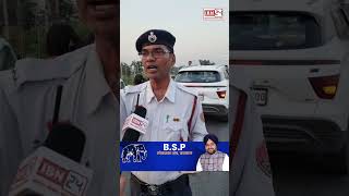 नेशनल हाइवे पर जबरदस्त एक्सीडेंट के बाद पहुंची ट्रैफिक हाइवे पुलिस