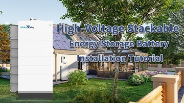 Lithium Valley | High-voltage Stackable Energy Storage Battey Installation Tutorial