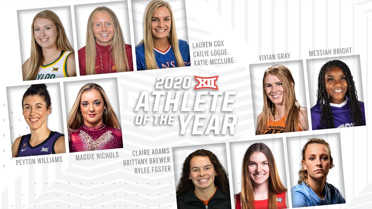 🚨 Announcing the 2020 Big 12 𝙁𝙚𝙢𝙖𝙡𝙚 𝘼𝙩𝙝𝙡𝙚𝙩𝙚 𝙤𝙛 𝙩𝙝𝙚 𝙔𝙚𝙖𝙧 🚨 YouTube