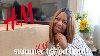 H&amp;M SUMMER PLUS SIZE HAUL | OUTFIT INSPIRATION | SUMMER 2024