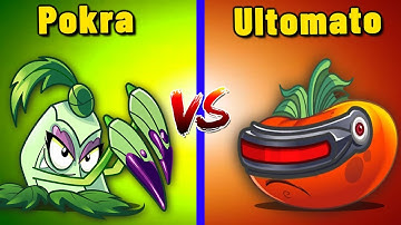 PVZ 2 Max Level "POKRA vs ULTOMATO" Plant vs Plant - Who Will Win?