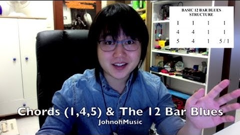 Blues Harmonica Lesson: Chords (1,4,5) and 12 Bar Blues Structure