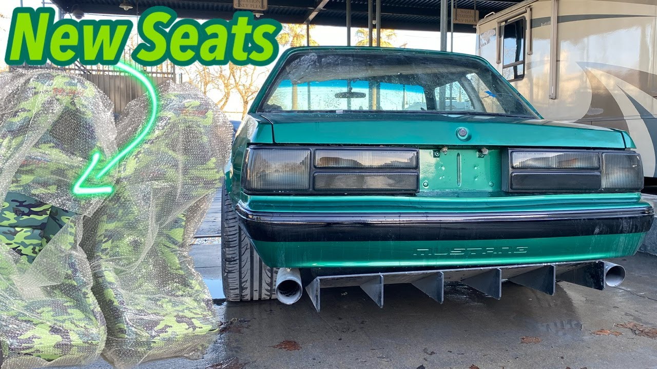 These Are The COOLEST Seats EVER Turbo Foxbody Update SC300 Update