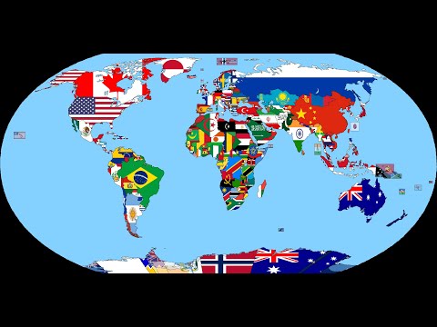 World Flag Map