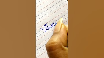 Vanya name in cursive writing | Cursive writing | Cursive writing for beginners | #shorts #trending