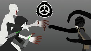 SCP 049 vs SCP 106 | Stick Nodes Animation