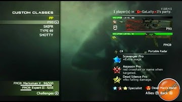 ★Modern Warfare 3 Wii★ Best M.O.A.B Class Ever➚