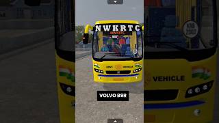 Volvo B9R Bus Mod For Bussid 😍 |  Volvo Bus Mod #shorts #viral #bussid