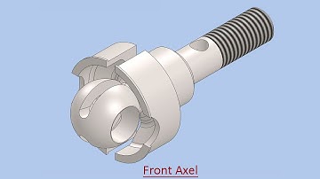 Front Axel (Video Tutorial) SolidWorks