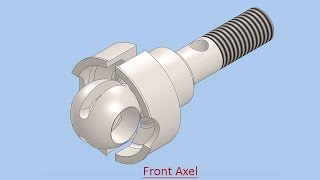 Front Axel (Video Tutorial) SolidWorks