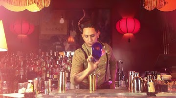 Working flair techniques by Harold Zapata at the Doping club