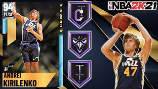 DIAMOND ANDREI KIRILENKO GAMEPLAY! IS 2K19 AK47 BACK?!? NBA 2K21 MyTEAM