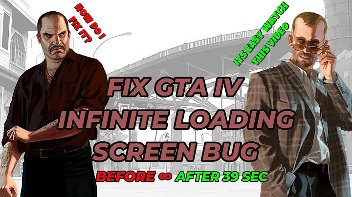 Fix GTA IV loading screen bug | tutorial