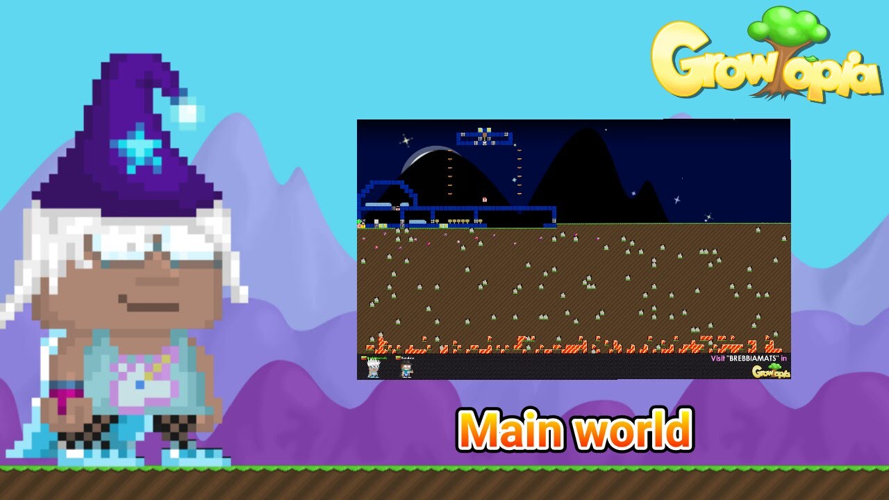 Growtopia Building my main world YouTube